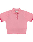 Morley - Xaby - soft knit polo - pink