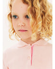 Morley - Xaby - soft knit polo - blush