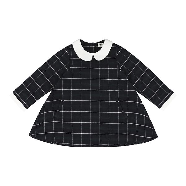 Morley - zante - montana dress with collar - blue