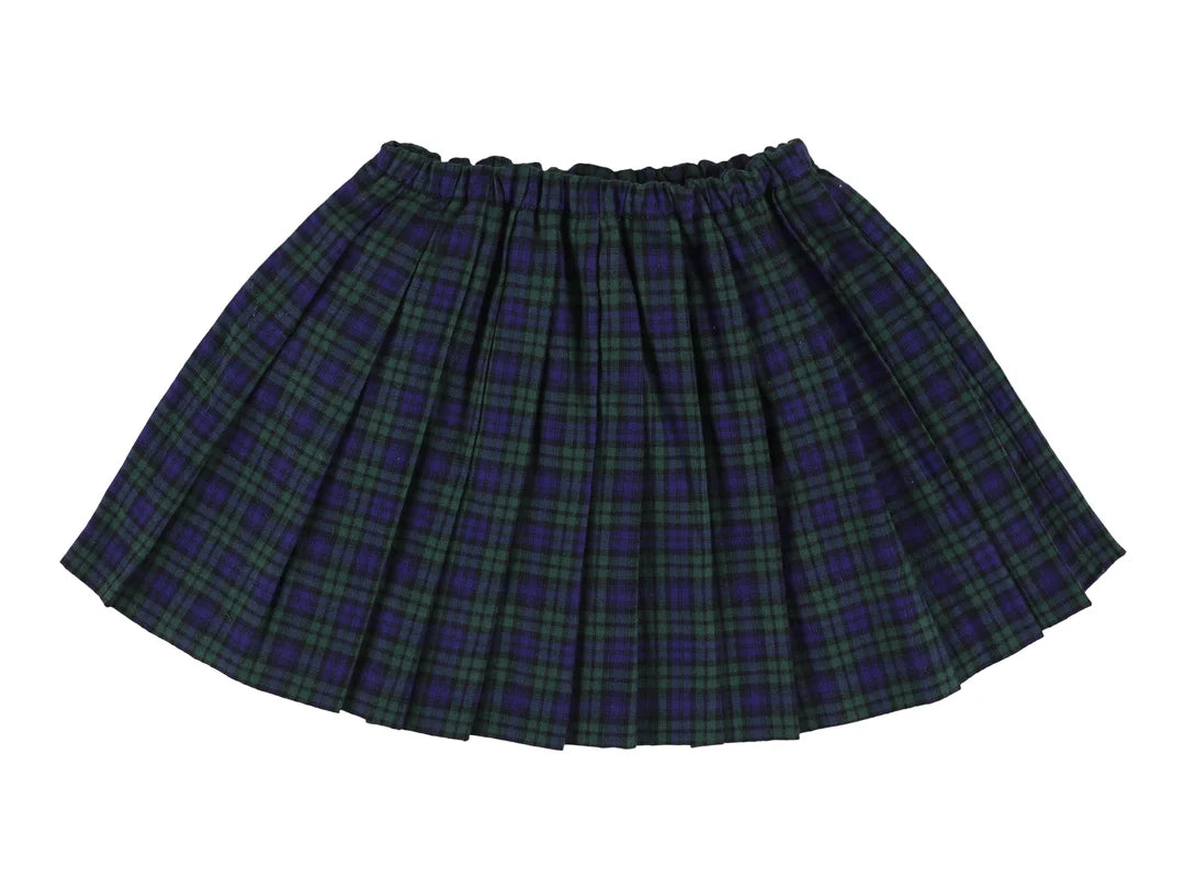 Morley - zuzu - skirt with pleats - bleu