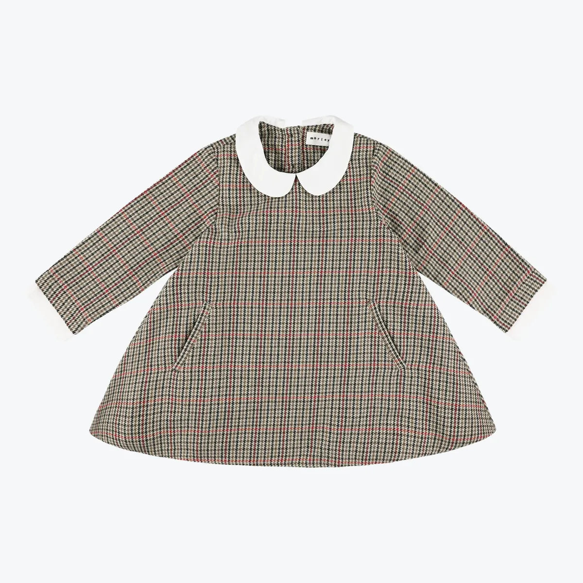 Morley - zante - nelli dress with collar - beige