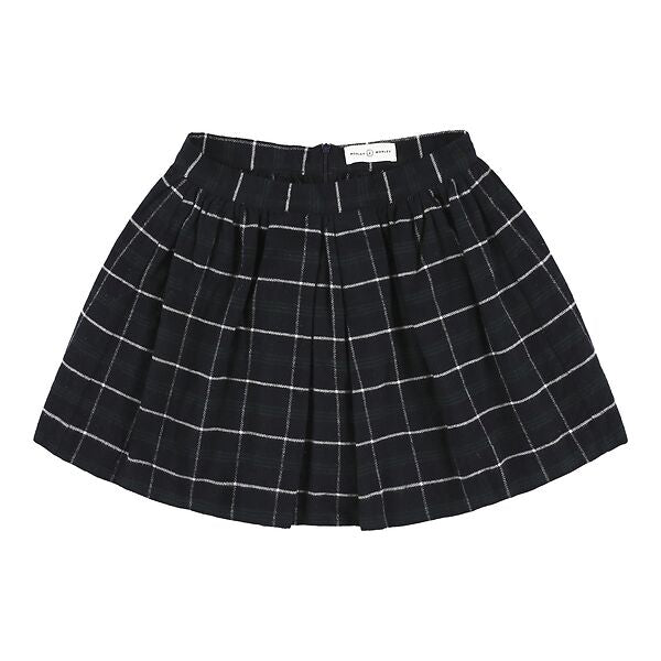 Morley - yami - montana skirt with pleats - blue