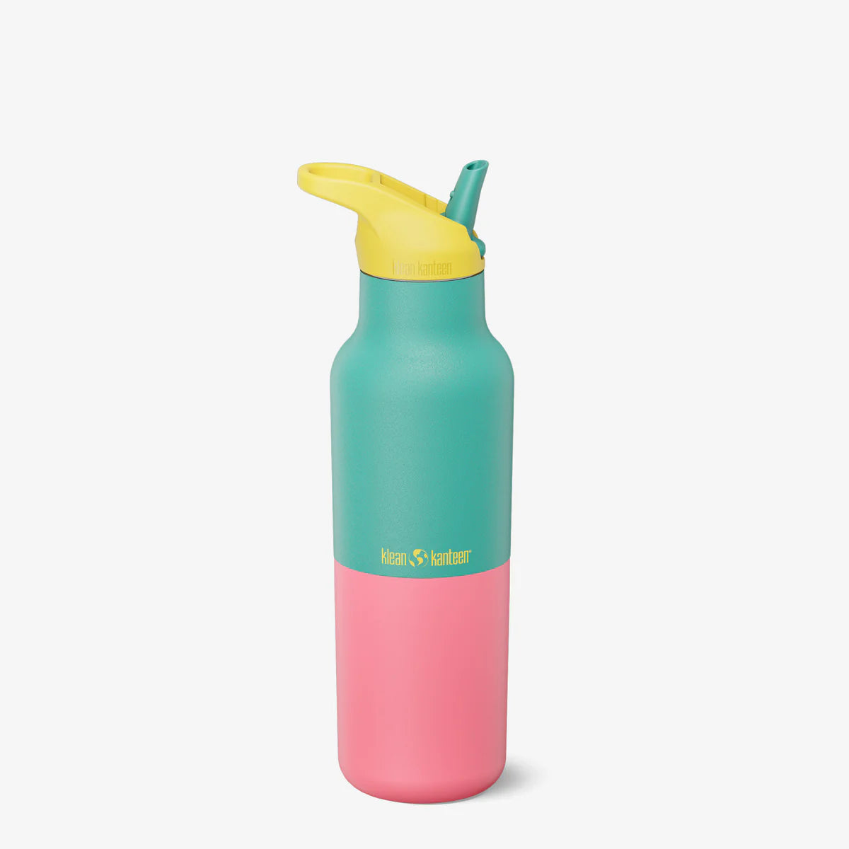 Klean Kanteen - rise - flip seal sport cap bottle - 473ml - turquoise