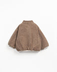 Play up - kids - fur sweater - ancestral