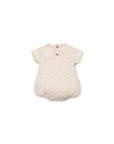 Play up - embellished piqué jumpsuit - bio resin