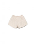 Play up - kids - embellished piqué shorts - bio resin