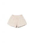 Play up - kids - embellished piqué shorts - bio resin