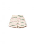 Play up - kids - stripe jersey shorts - sculpture