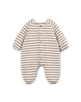 Play up - baby - striped jersey jumpsuit - drawing