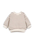 Play up - baby - striped fleece sweater - drawing