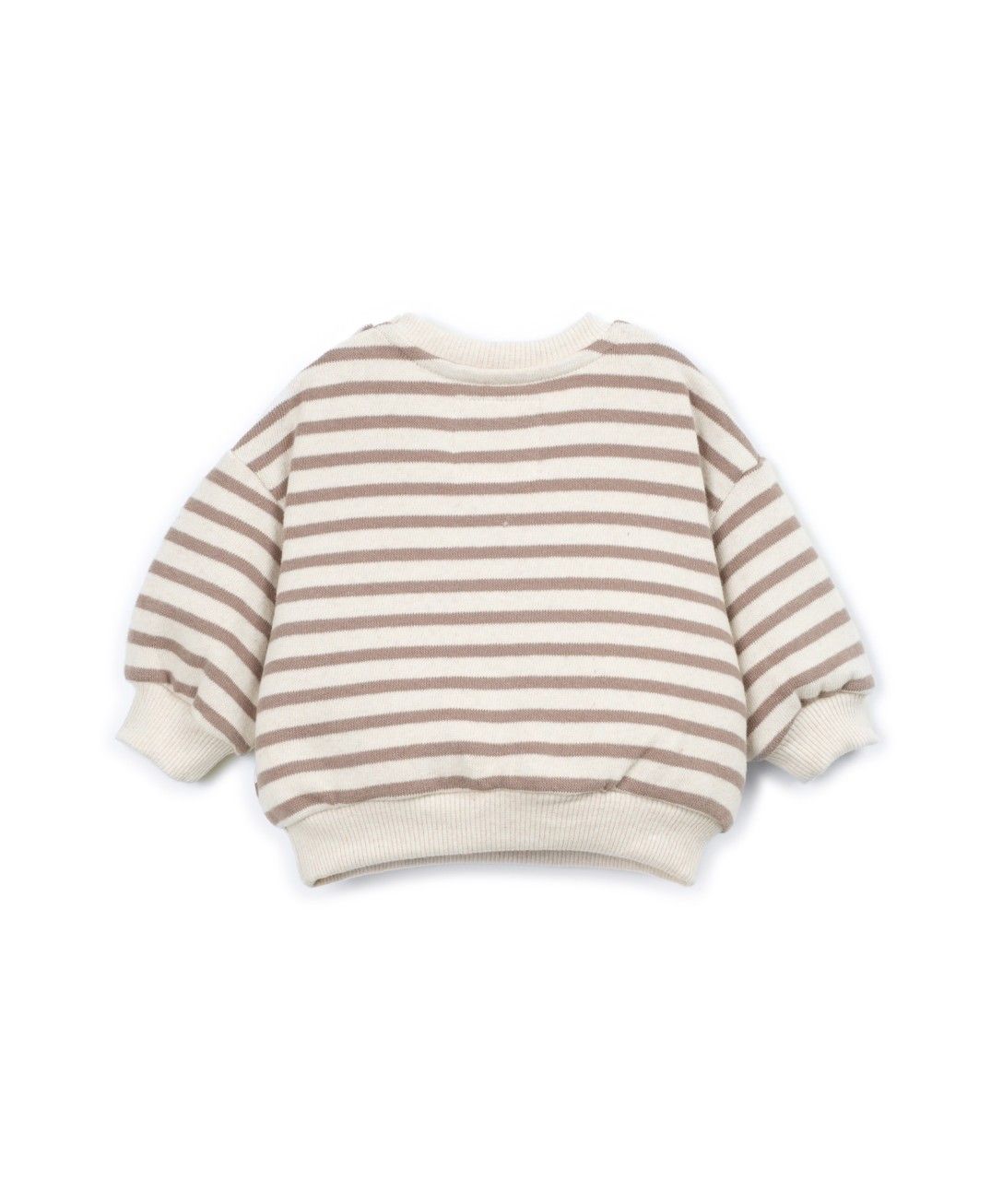 Play up - baby - striped fleece sweater - drawing