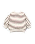 Play up - baby - striped fleece sweater - drawing