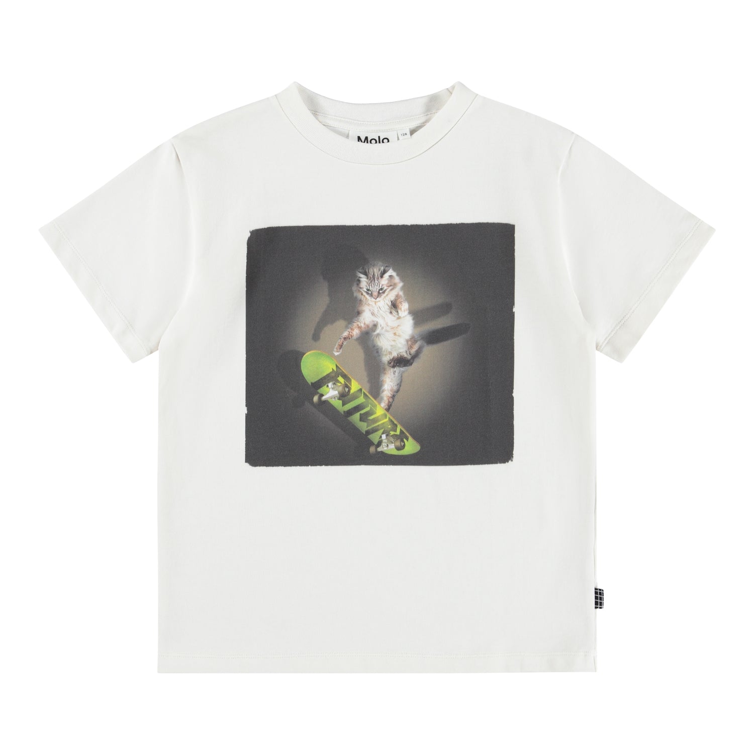 Molo - riley - sCATe t-shirt - white