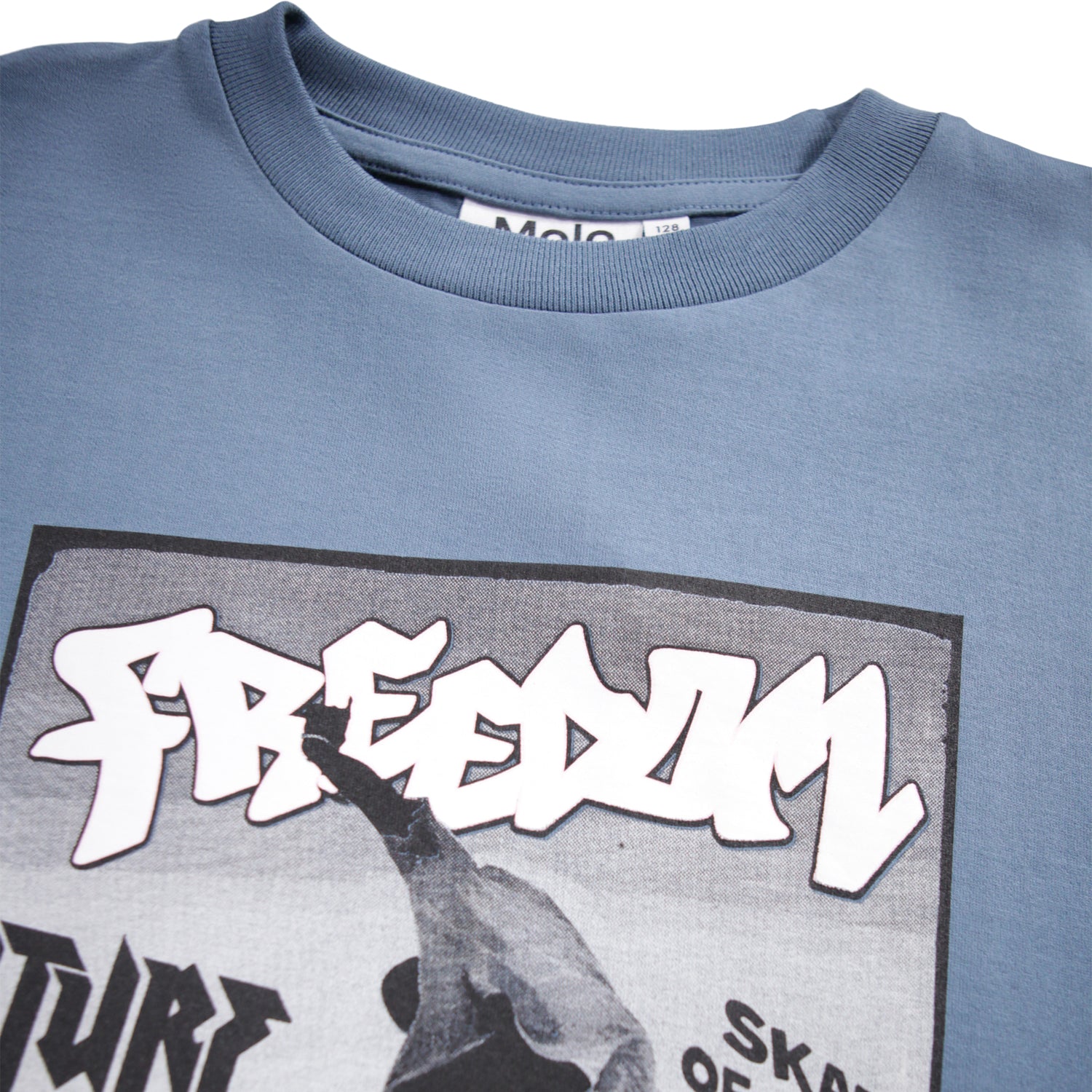 Molo - rodney - freedom skate t-shirt - blue