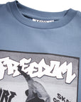 Molo - rodney - freedom skate t-shirt - blue