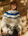 Molo - baes - 100% wool sweater - nordic blues