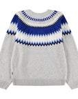 Molo - baes - 100% wool sweater - nordic blues