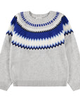 Molo - baes - 100% wool sweater - nordic blues