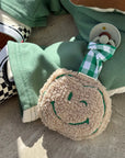 Atelier Pomme - pomme - pacifier cloth - teddy emerald