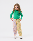 Goldie + Ace - posy print barrel leg pants