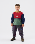 Goldie + Ace - kit - pocket pants - navy plaid