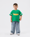Goldie + Ace - vintage wash denim utility jeans
