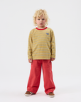Goldie + Ace - red denim utility jeans