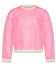 American outfitters - kreusch crew neck sweater - fluo pink