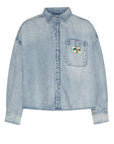 American outfitters - bini denim shirt - light coopers