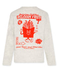 American outfitters - ben t-shirt fries - grey melange