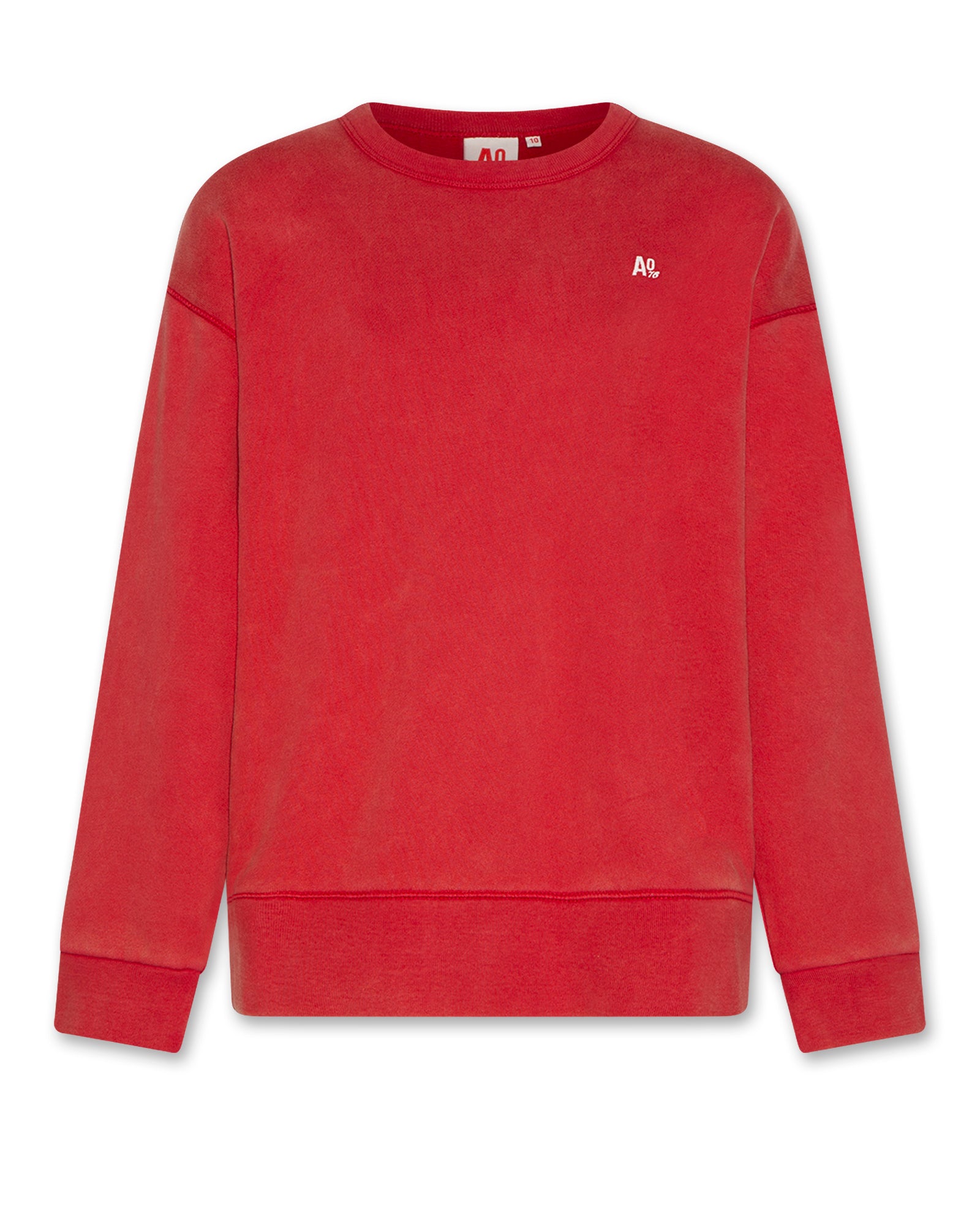 American outfitters - oscar sweatshirt logo - dark red