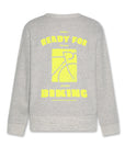 American outfitters - oscar sweatshirt biking - grey melange