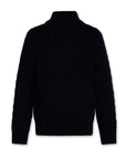 American outfitters - rene mock neck sweater - navy