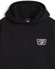Vans - full patched loose hoodie - black