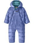 Patagonia - Infant Hi-Loft Down overalls Bunting - diver bleu