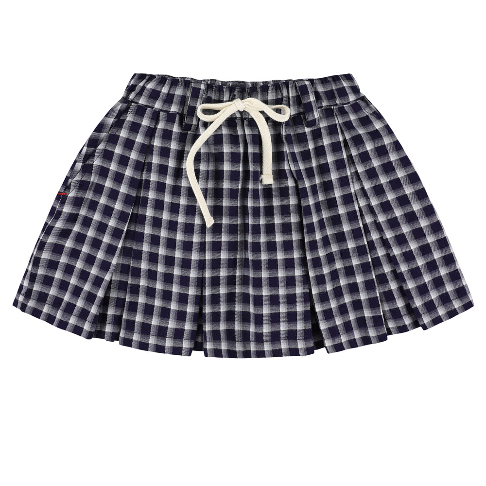 Maan - people - zoe skirt - navy vichy