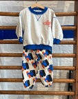 Bobo Choses - kids - doggy mate allover joggers - offwhite