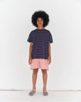 Main story - loose tee - peacoat stripe