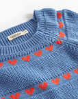 Marmar - torin - wool/cotton sweater - heaven hearts