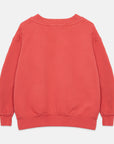 Weekend house kids - winter garden sweatshirt - red