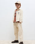 Weekend house kids - whk corduroy pants - beige
