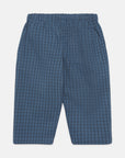 Weekend house kids - baby - blue dog pants - blue