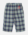 Weekend house kids - baby - checkered pants - blue