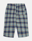 Weekend house kids - baby - checkered pants - blue