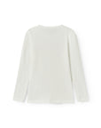 Marmar - tamra - pointelle longsleeve top - gentle white