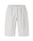 Marmar - panto - cotton pants - blue iris stripes