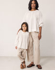 Marmar - piano - cotton pants - mercury grey