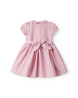 Marmar - darcel - smooth cotton dress - bonbon pink stripes