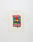 Maison Mangostan - loros t-shirt - offwhite