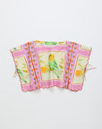 Maison Mangostan - birds patchwork top